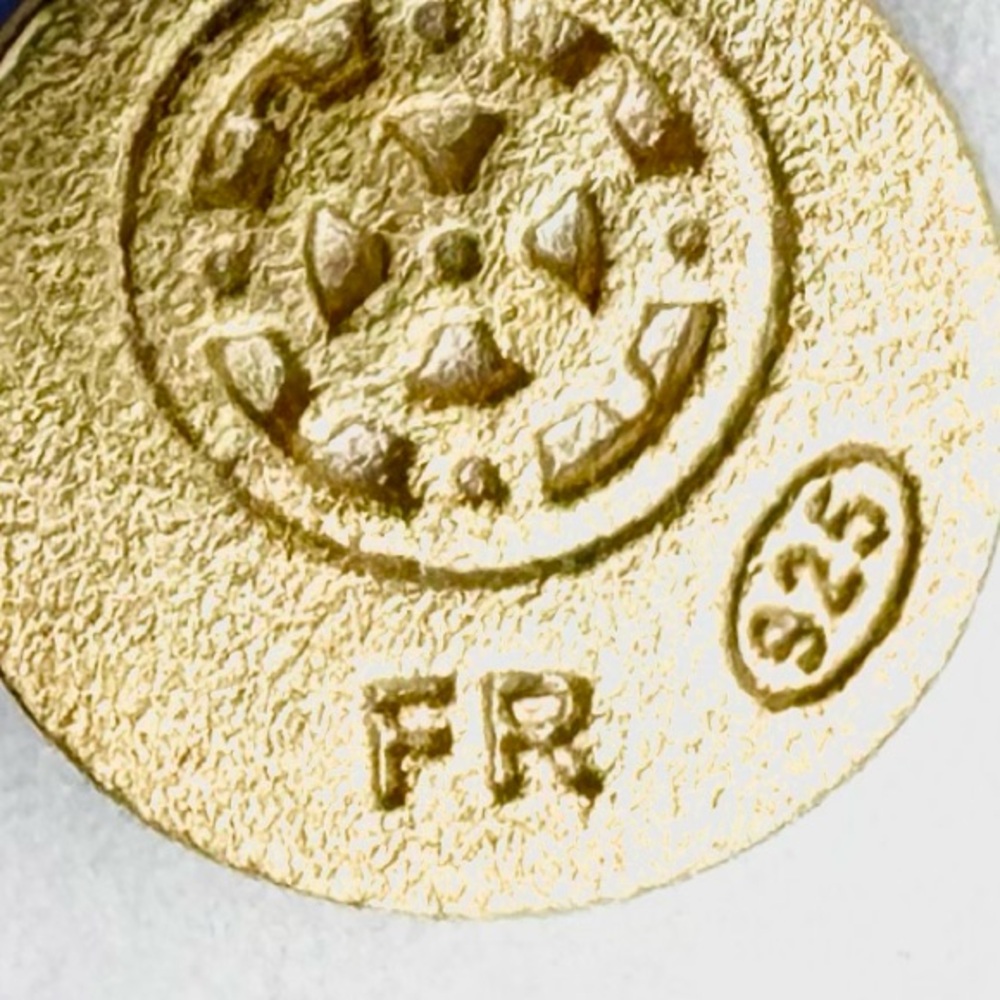 New Freida Rothman Matte Gold Metropolitan Maltese Cross Necklace - Picture 6 of 6